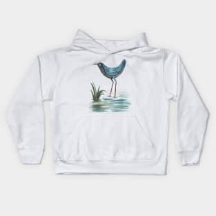 Water Bird Kids Hoodie